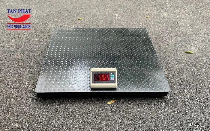 Cân sàn 10 tấn đầu cân A12 Yaohua