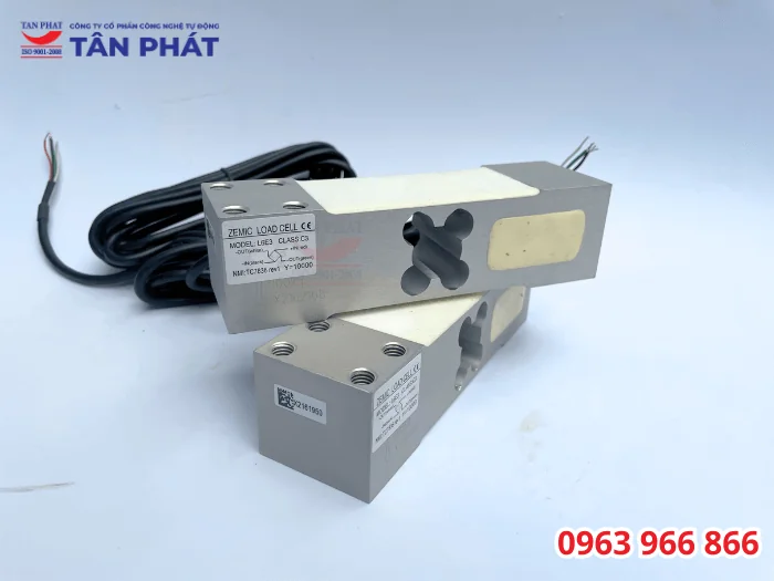 Loadcell L6E3 có thiết kế dạng thanh, chất liệu từ hợp kim nhôm (Aluminium)