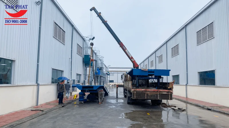 Cầu xe nâng 8 tấn