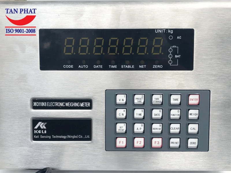 Đầu cân điện tử XK3118K8