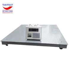 Cân sàn điện tử 1 tấn sử dụng đầu cân XK3118K8A